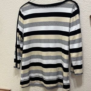 Women’s stripped shirt. Size medium from Westbound
